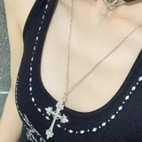 Gothic Style Cross Necklace