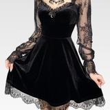 Gothic Velvet Dress