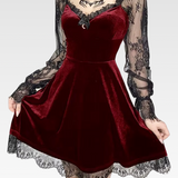Gothic Velvet Dress