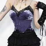Gothic Velvet Top