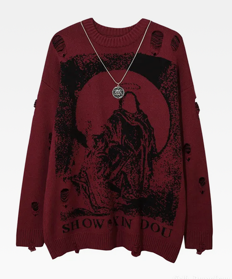 Grim Reaper Sweater