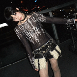 Grunge Mesh Top