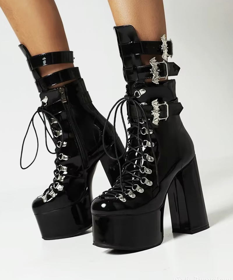 High Heel Boots Goth