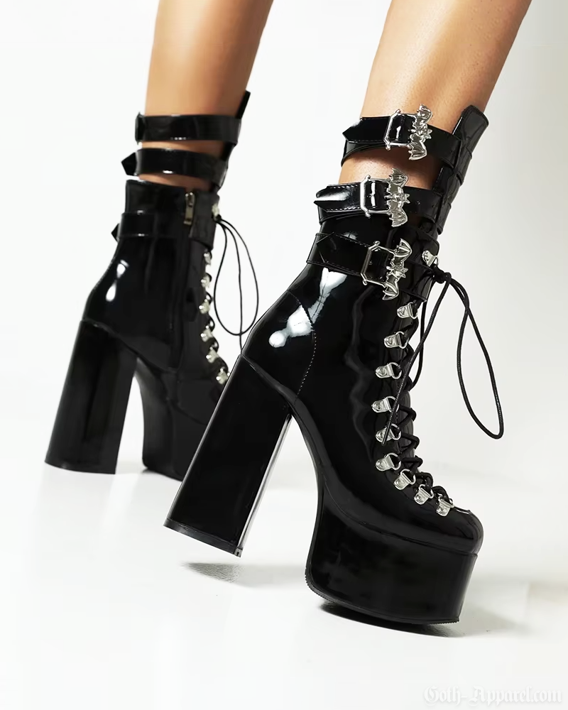 High Heel Boots Goth