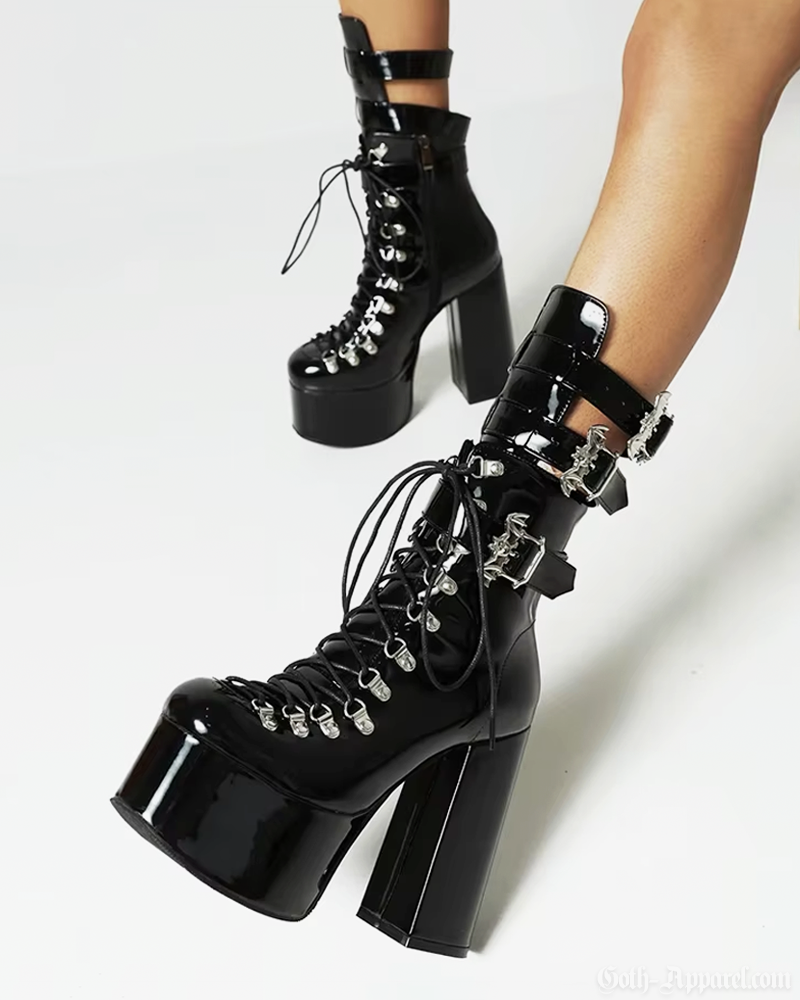 High Heel Boots Goth
