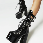 High Heel Boots Goth