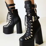 High Heel Boots Goth