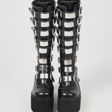 Knee High Buckle Boots