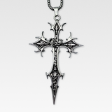 Large Gothic Cross Necklace