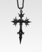 Large Gothic Cross Necklace