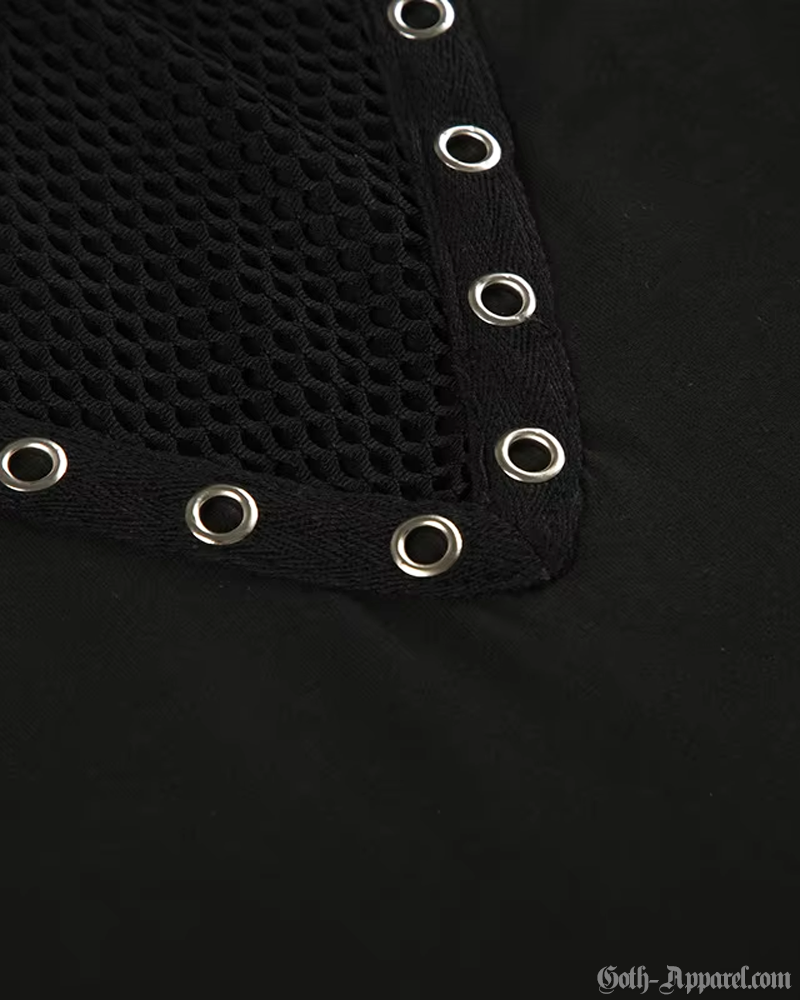 Long Sleeve Goth Top