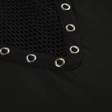 Long Sleeve Goth Top