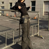 Low Waist Cargo Jeans