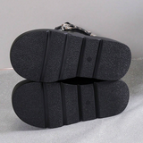 Mid Calf Platform Boots