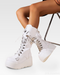 Mid Calf Platform Boots