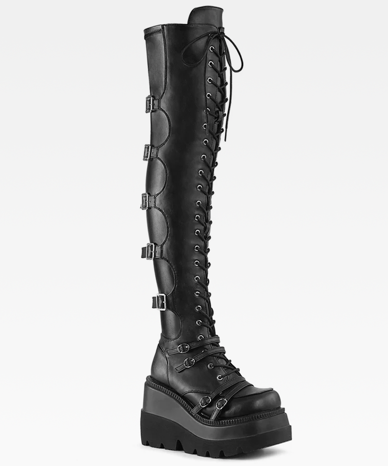 Over The Knee Gothic Boots