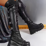 Over The Knee Gothic Boots