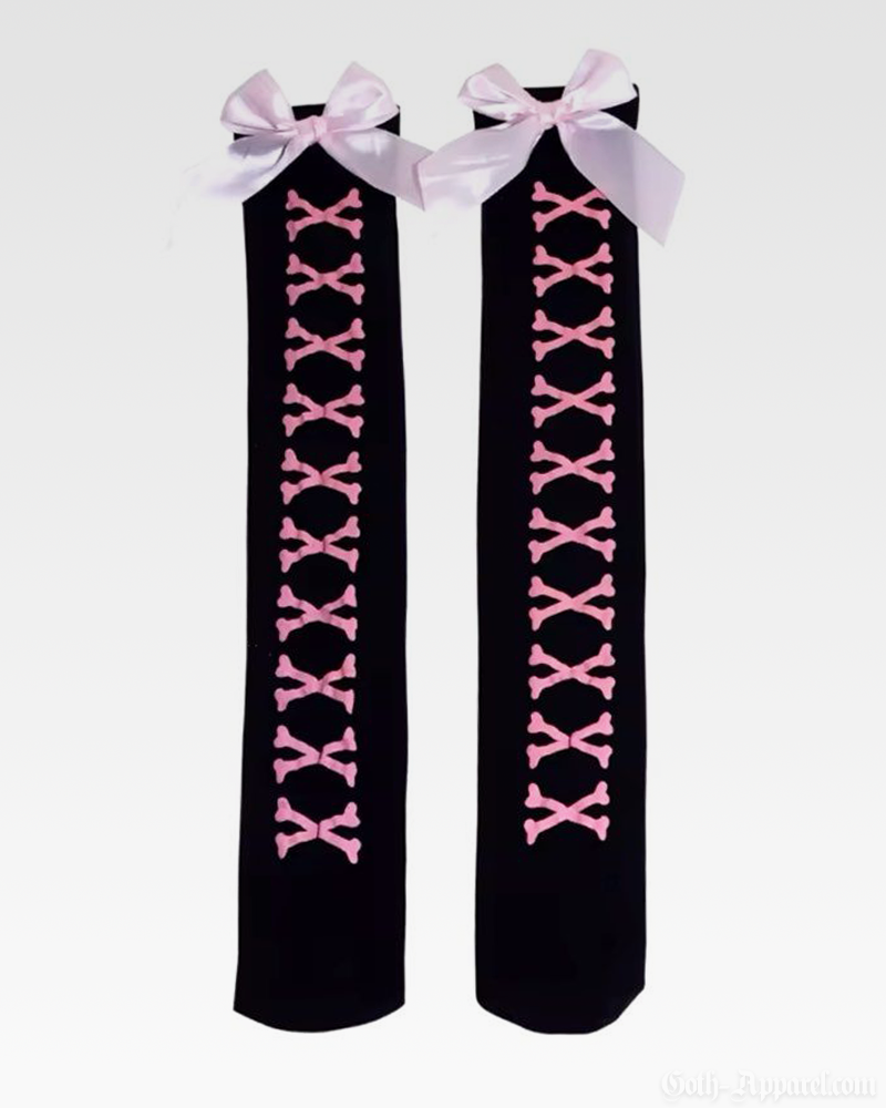 Pastel Goth Stockings