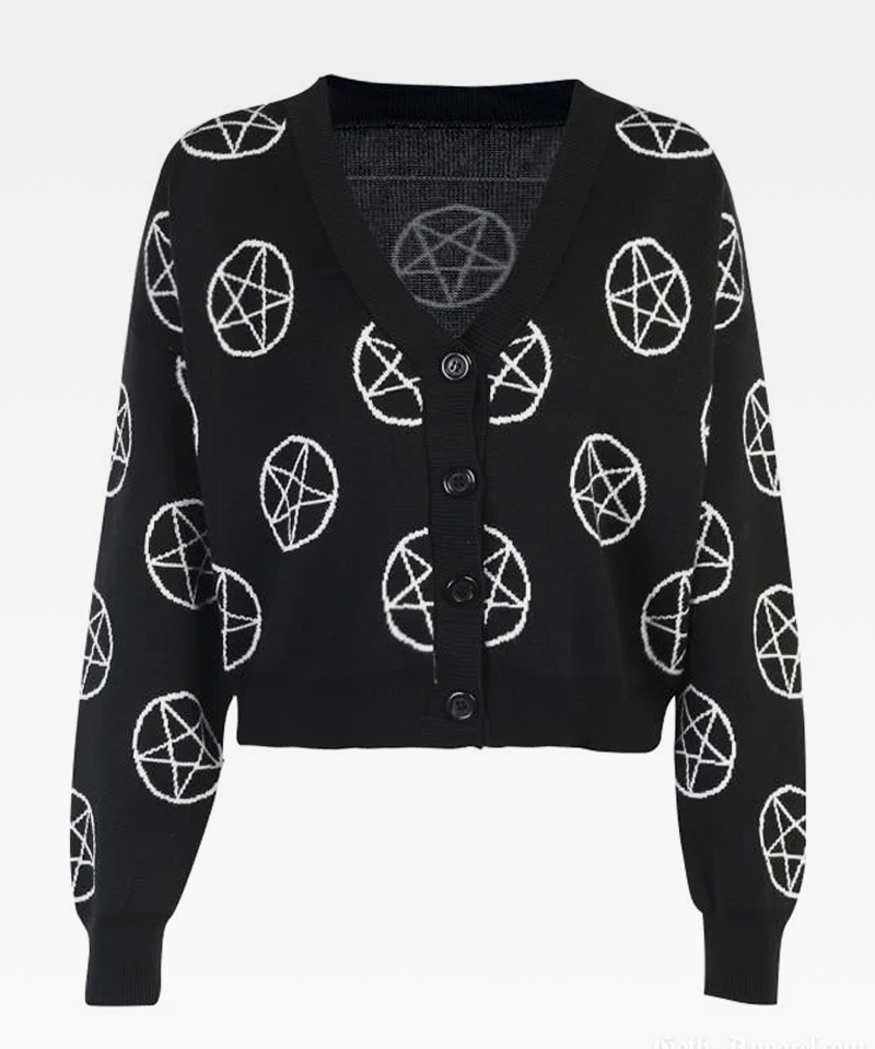 Pentagram Cardigan