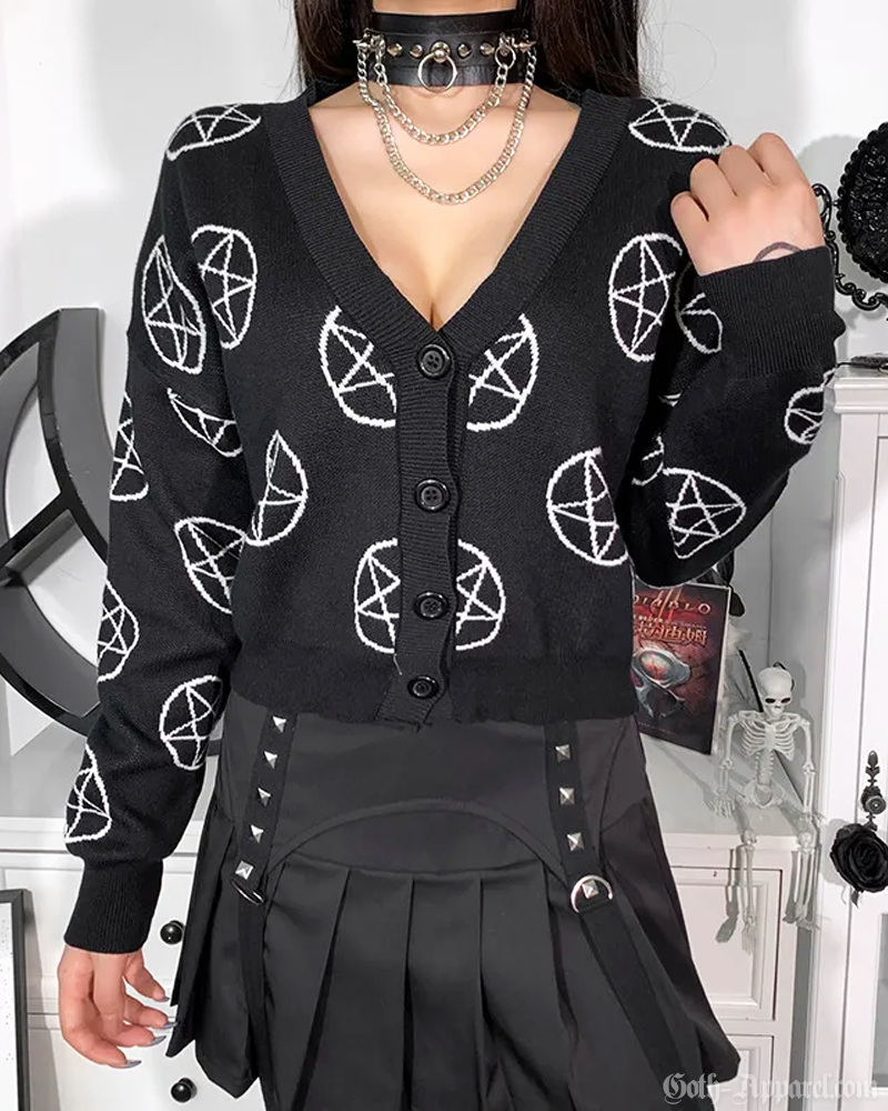 Pentagram Cardigan