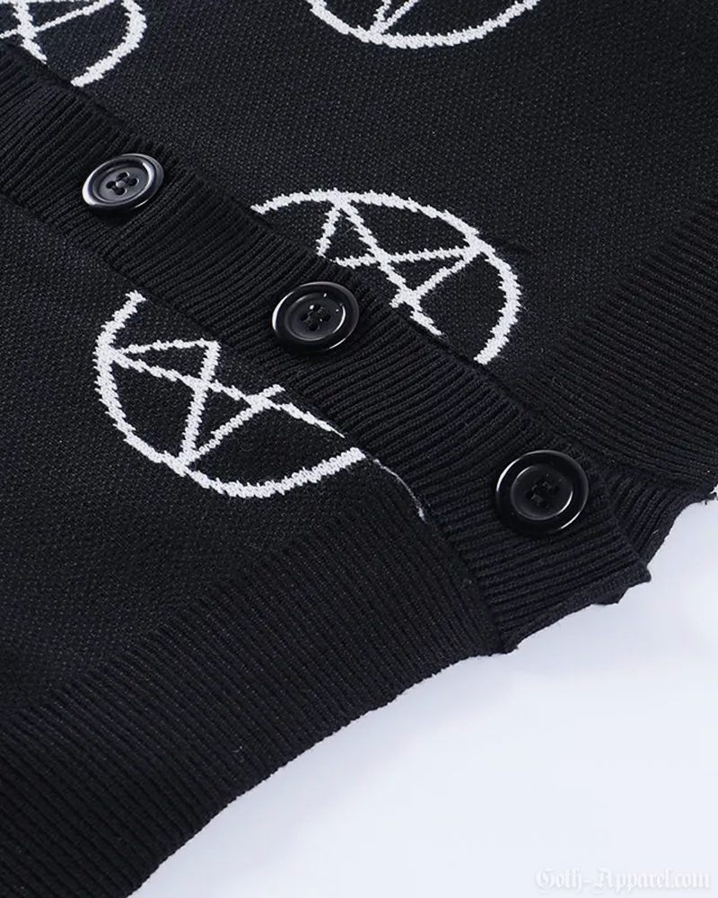 Pentagram Cardigan