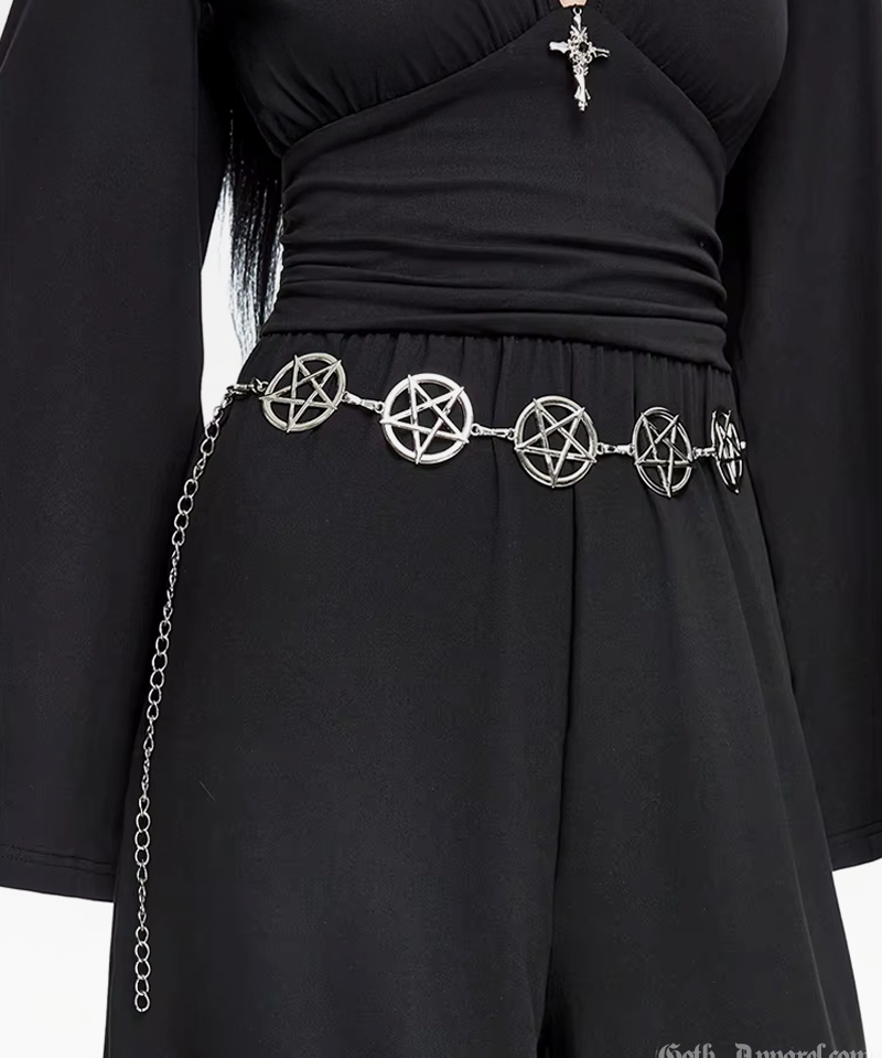 Pentagram Chain Belt