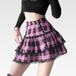 Pink Goth Skirt