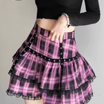 Pink Goth Skirt