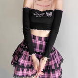 Pink Goth Skirt