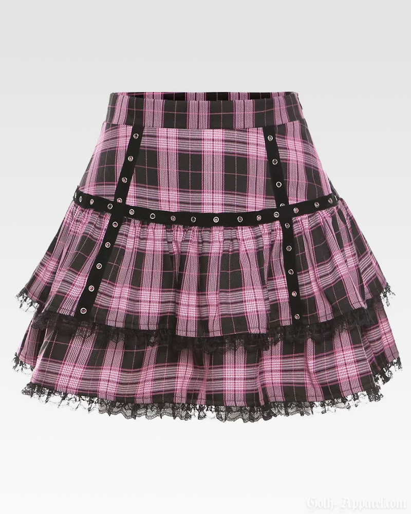 Pink Goth Skirt