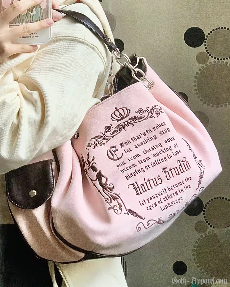 Pink Y2K Shoulder Bag