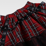 Plaid Goth Skirt