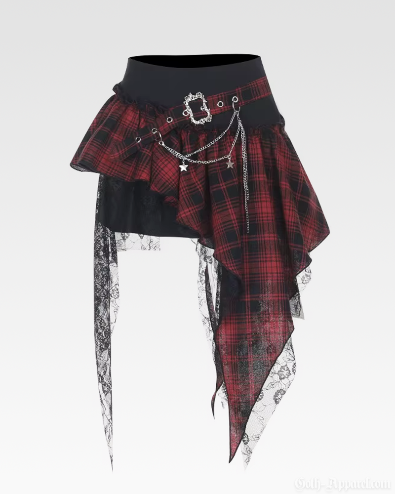 Plaid Punk Skirt