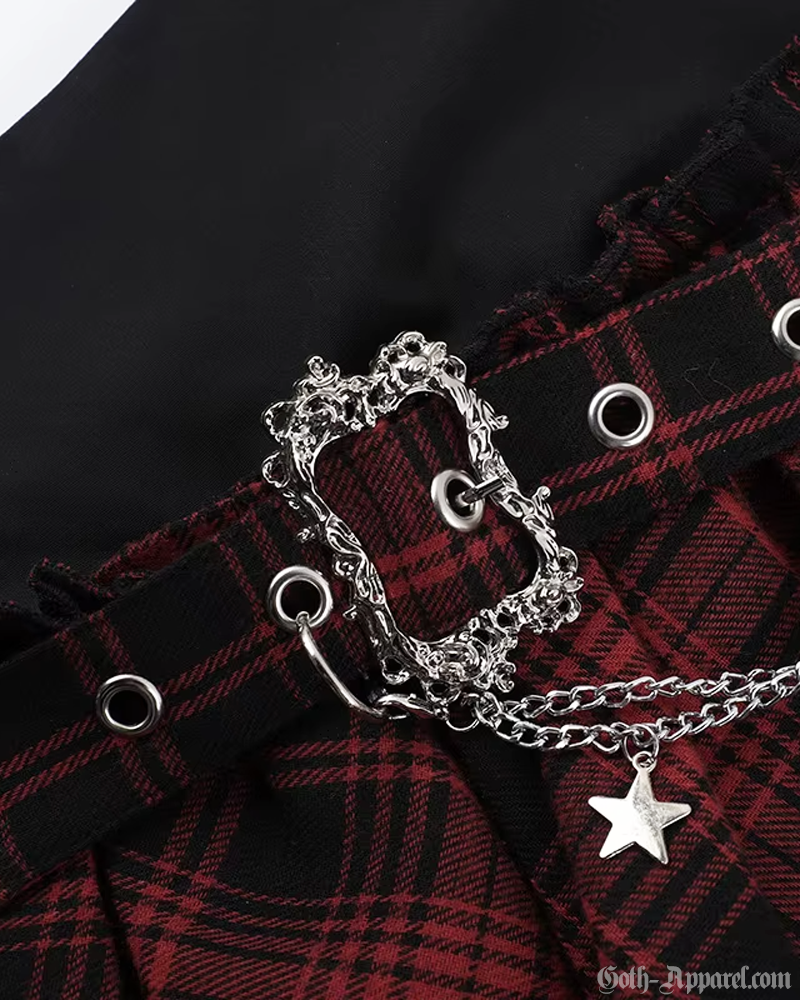 Plaid Punk Skirt