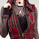 Plaid Punk Vest
