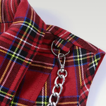 Plaid Punk Vest
