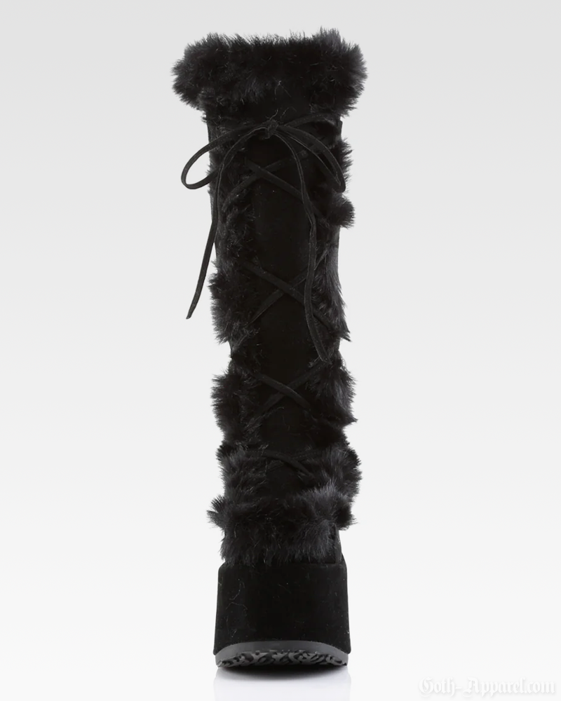 Platform Fur Boots