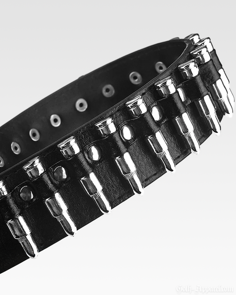 Punk Bullet Belt