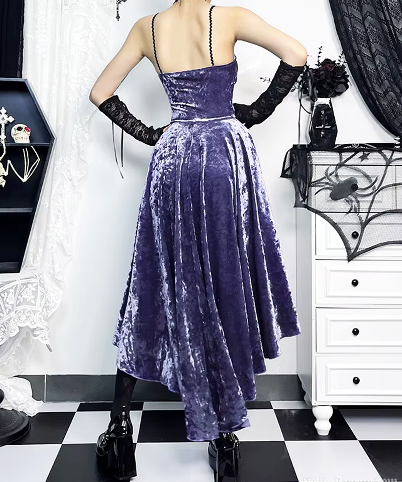 Purple Gothic Dress