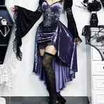 Purple Gothic Dress