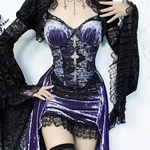 Purple Gothic Dress