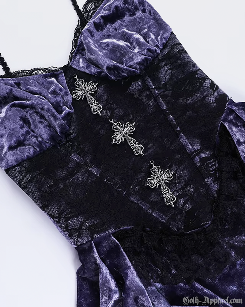 Purple Gothic Dress