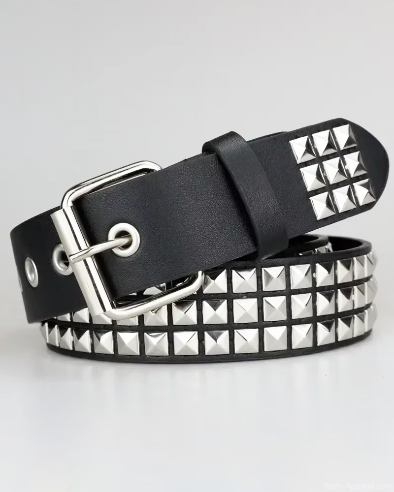 Pyramid Studded Belt