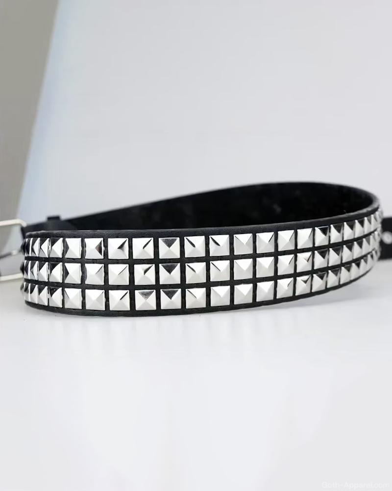 Pyramid Studded Belt