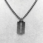 Razor Blade Necklace