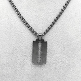 Razor Blade Necklace