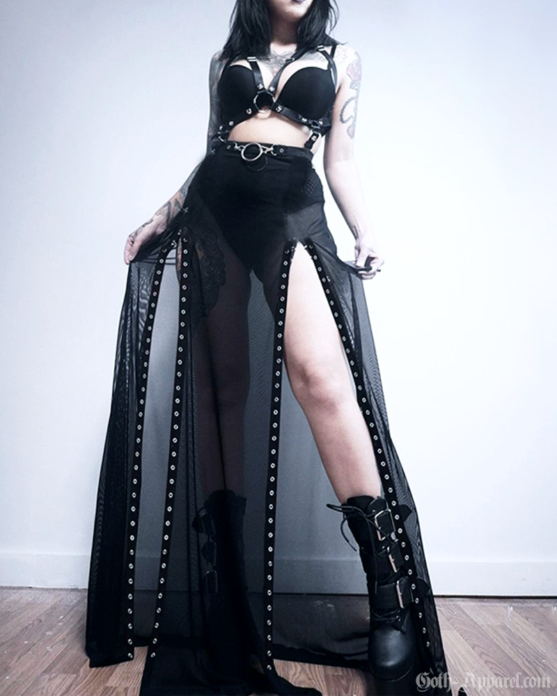 Sheer Goth Skirt