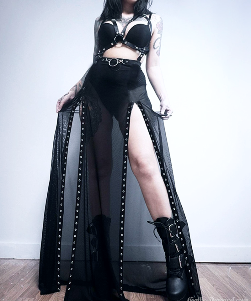 Sheer Goth Skirt