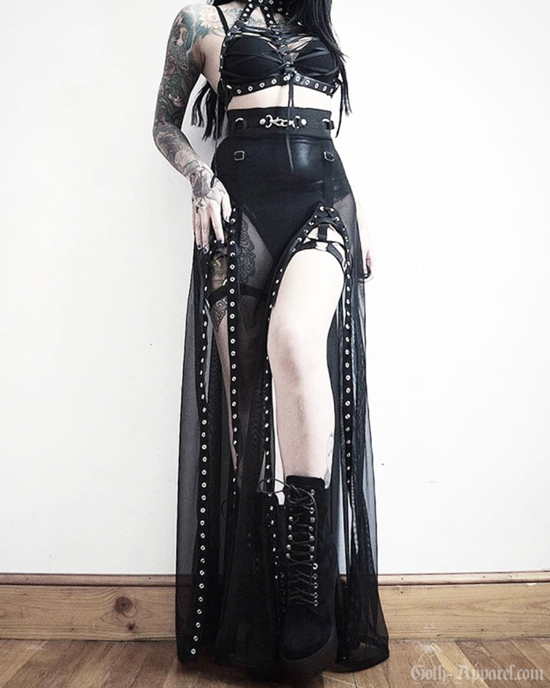 Sheer Goth Skirt