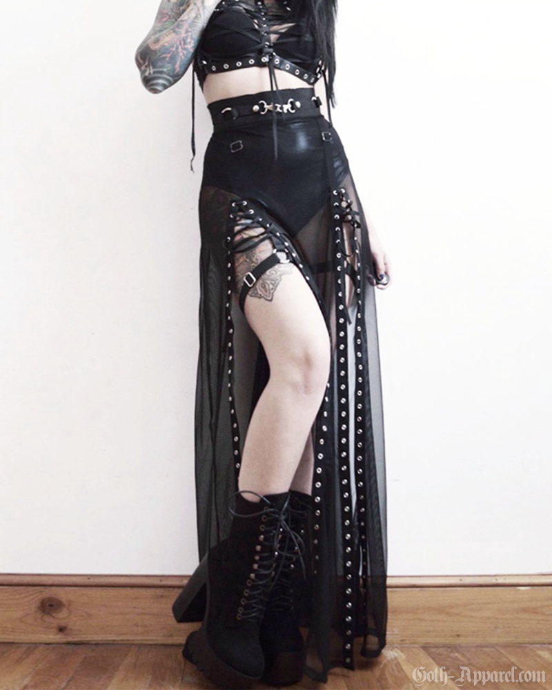Sheer Goth Skirt